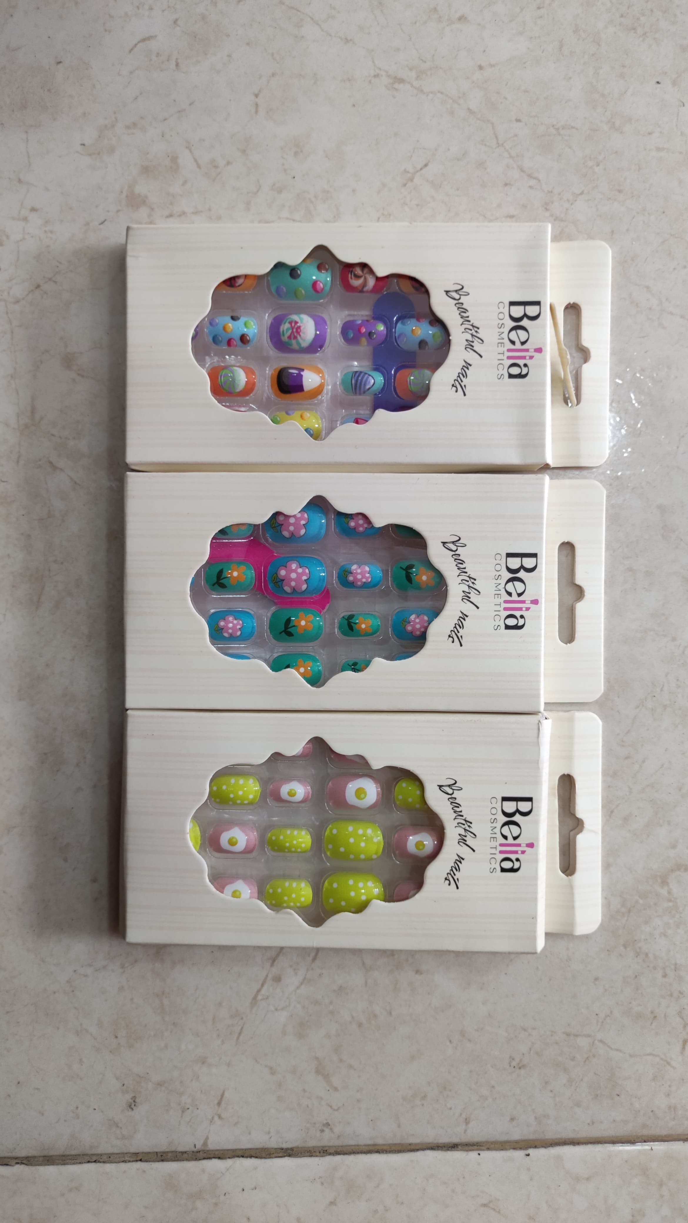 Miniatura 3 de Unas Postizas Para Nina X 24 Unidades